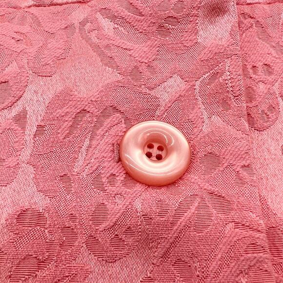 Pendleton Peplum Brocade Floral Blazer Size 14 Cottagecore Spring Feminine - Picture 5 of 9